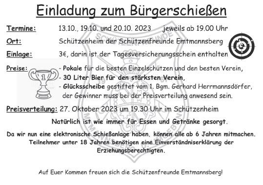 Bürgerschießen